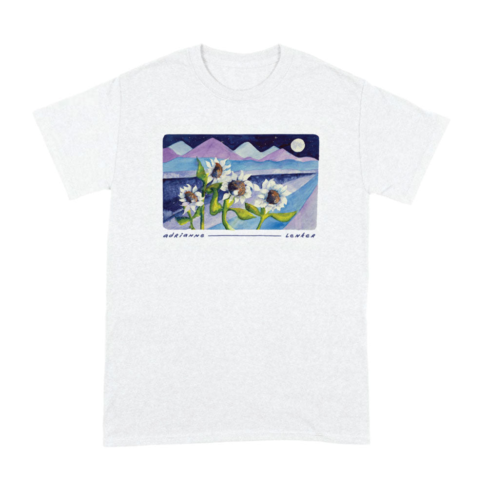 Adrianne Lenker - White Meemaw flower T-Shirt