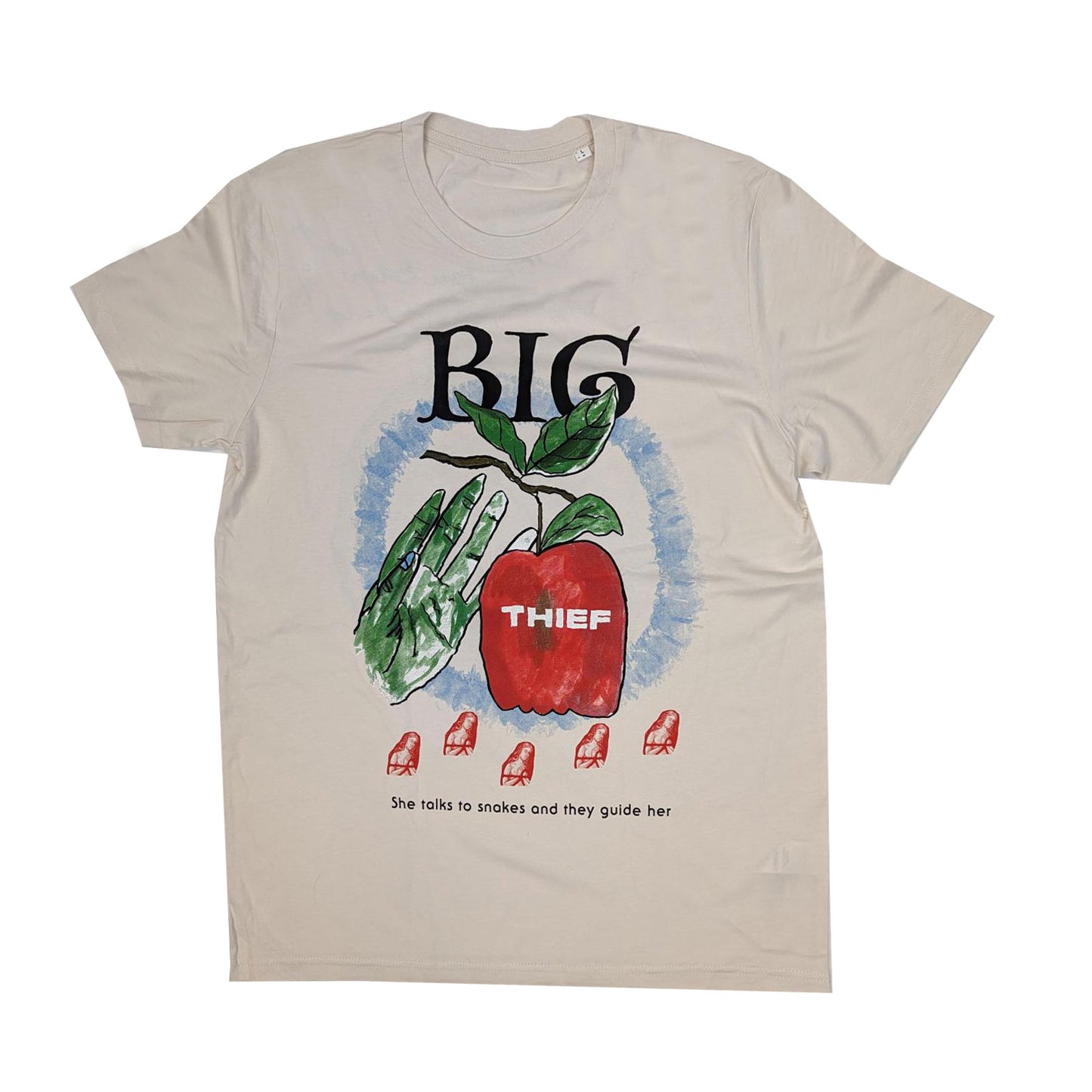 BIG APPLE TEE NATURAL T-SHIRT