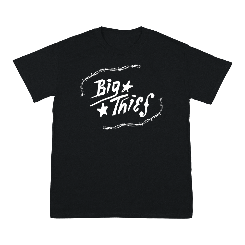 BLACK BARBED WIRE TOUR TEE